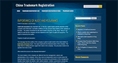 Desktop Screenshot of chinatrademarkregistration.net